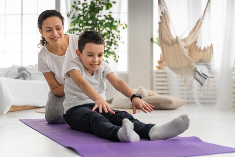 Le retour au calme avec une séance de Yoga Kids