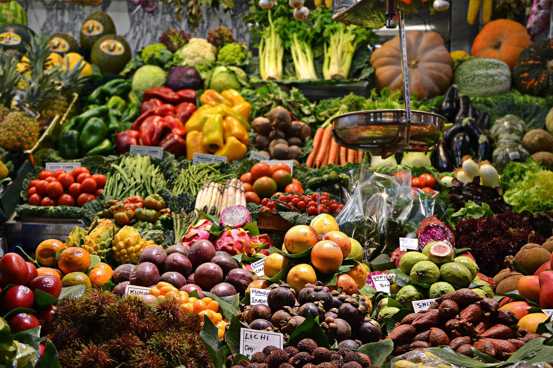 Les fruits et légumes de saison à consommer en Novembre